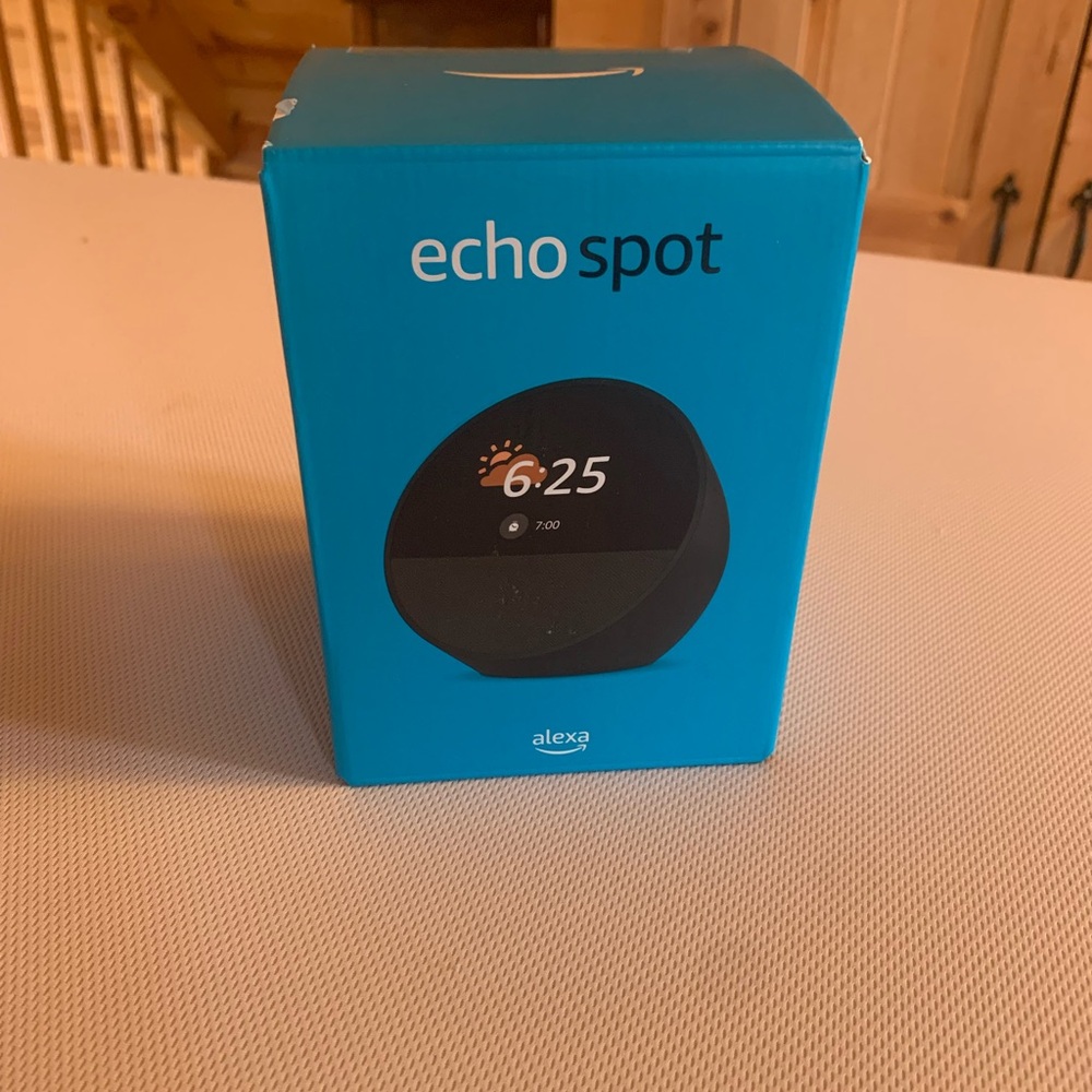 Amazon Echo Spot Smart Speaker with Display - Blue Brand New